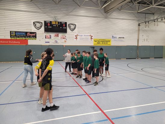 Handball-AG vs Hamborn 07 D-Jugend 🦁